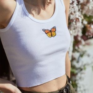 SOLD Brandy Melville butterfly tank